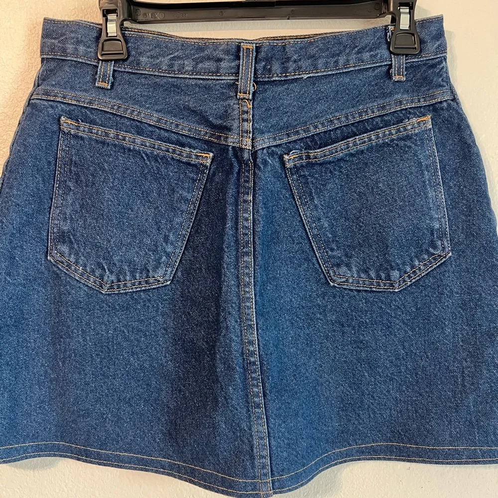 American Vintage Dark Blue Mini Skirt - Picture 4 of 4
